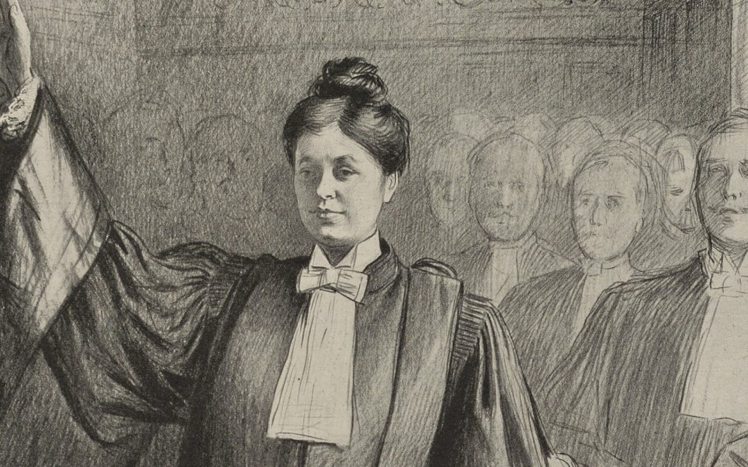 Exposition « Place aux femmes ! Les premières femmes avocats » à la BU Jeanne-Chauvin