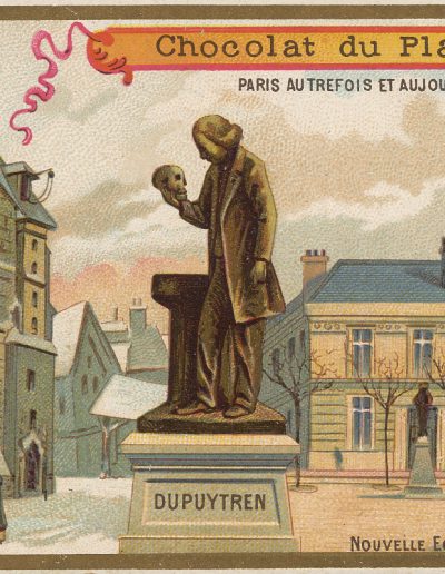 Chocolat du planteur : musée Dupuytren, nouvelle école de médecine