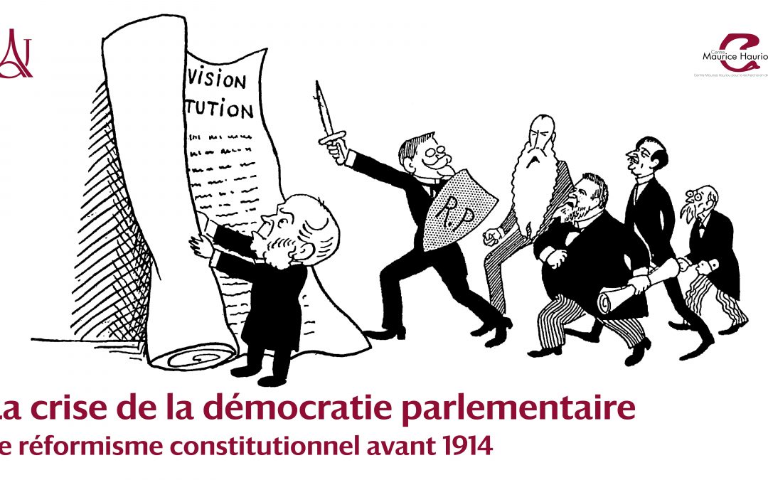 [Colloque] La crise de la démocratie parlementaire