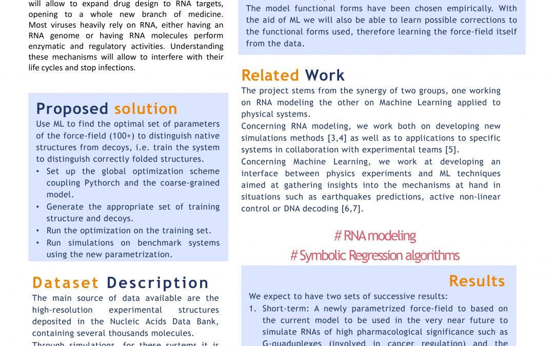 Optimization of a physical force-field for simulations of non-coding RNA molecules