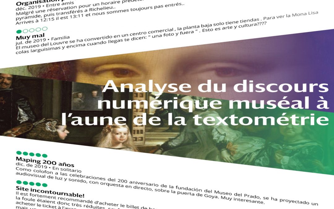 [Publication] Analyse du discours numérique muséal à l’aune de la textométrie