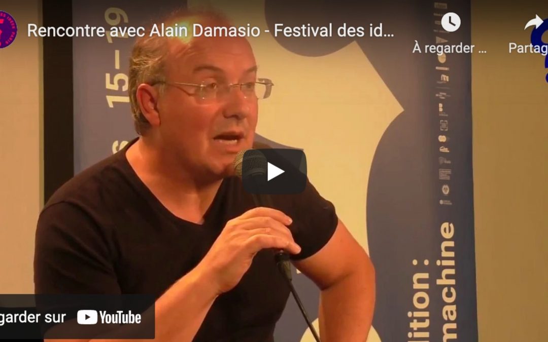 Rencontre avec Alain Damasio : a-t-on peur de ne pas être des machines ?