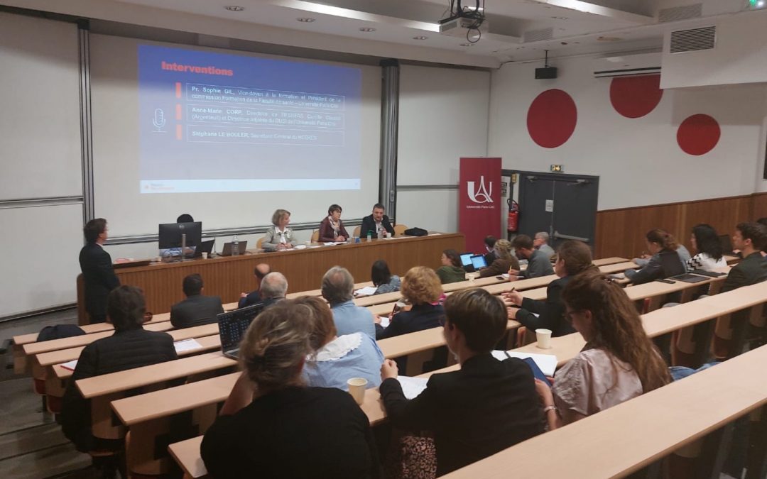 Universitarisation des formations paramédicales et maïeutiques, la Faculté accueille un atelier initié par la Région Ile-de-France