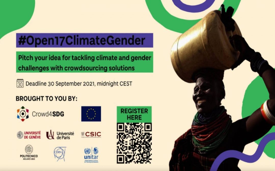 Call for projects: Crowd4SDG launches its second call on climate and gender inequalities