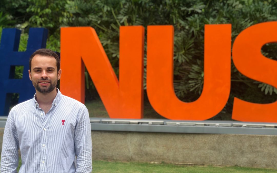 Carmelo Alessandro Basile, lauréat de la bourse de mobilité doctorale Paris-NUS