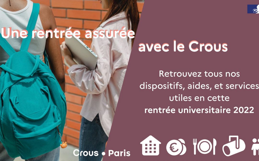 La rentrée avec le Crous !