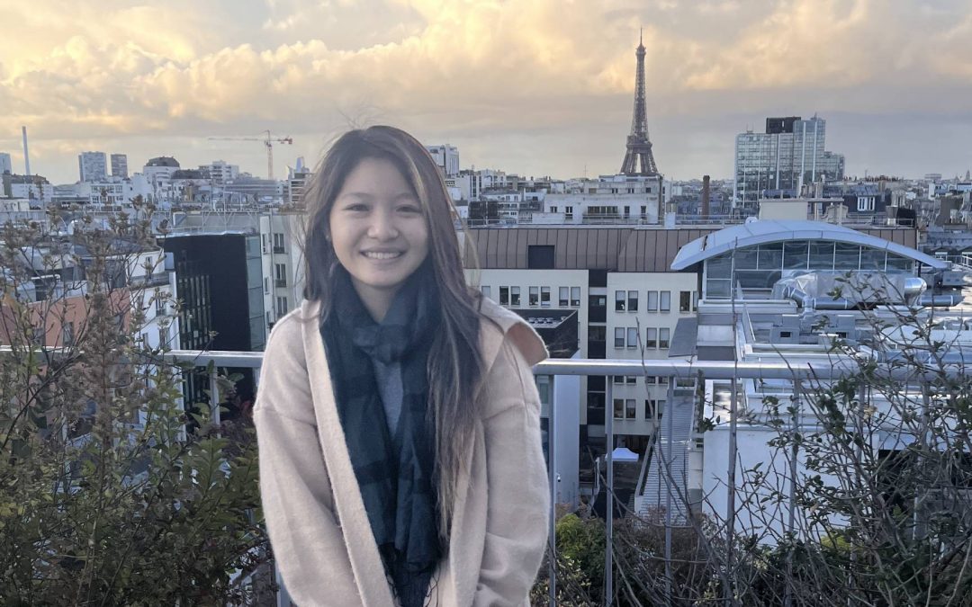 Louise Goh, lauréate de la bourse de mobilité Paris-NUS