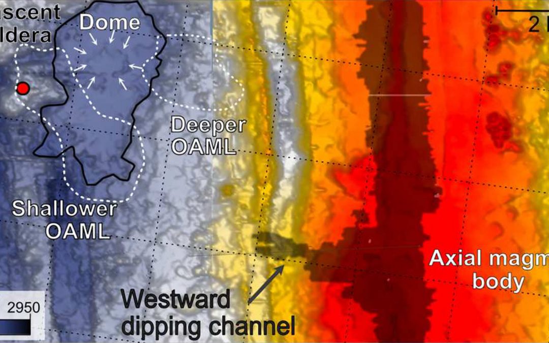Premières images haute résolution du dernier étage de la plomberie magmatique