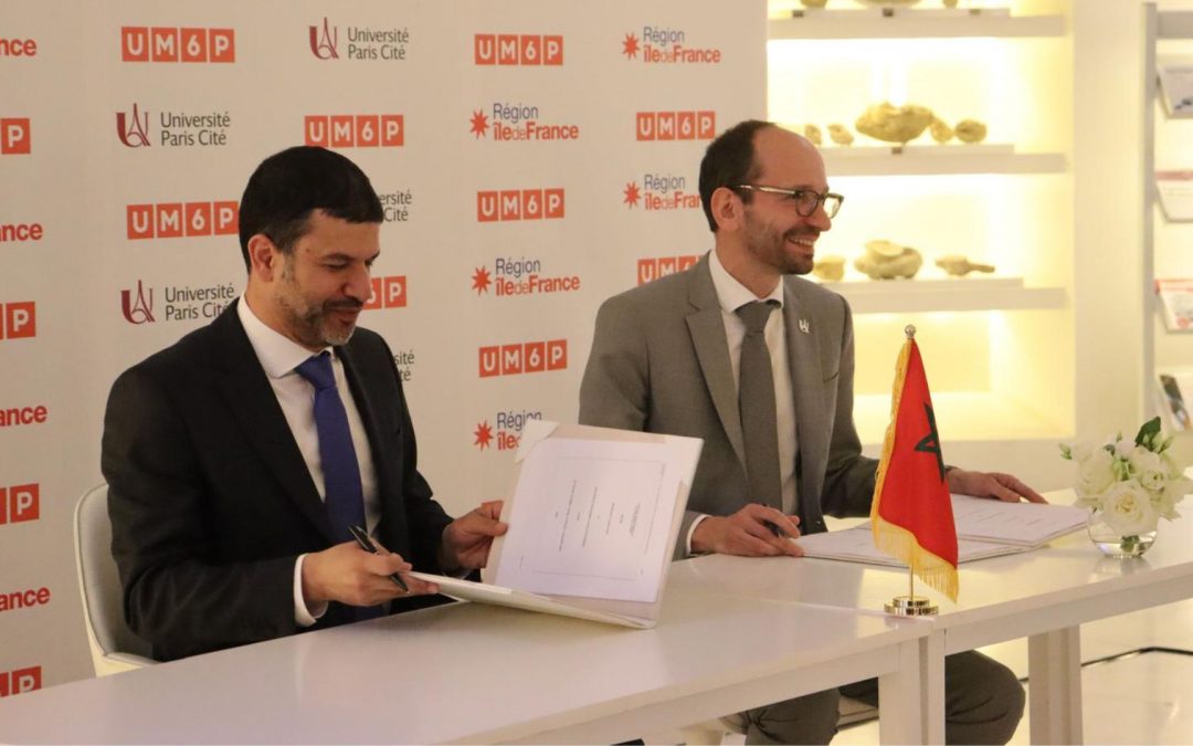 3 conventions signées avec l’UM6P au Maroc !