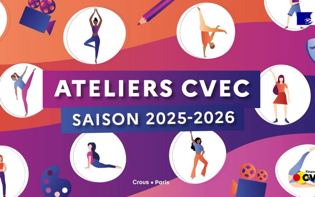 Ateliers CVEC du Crous 2025-2026 : exprimez votre créativité tout au long de l’année !