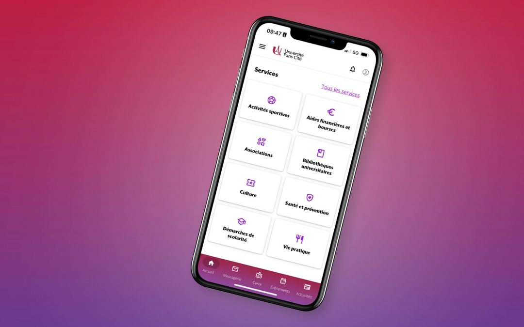 Téléchargez MyUPCité, la première version de l’application étudiante de l&rsquo;université